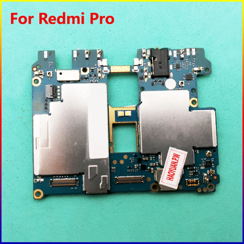 

HAOYUAN.P.W Original Working Mainboard Motherboard Circuits FPC with Global Firmware For Hongmi pro Redmi pro 32GB