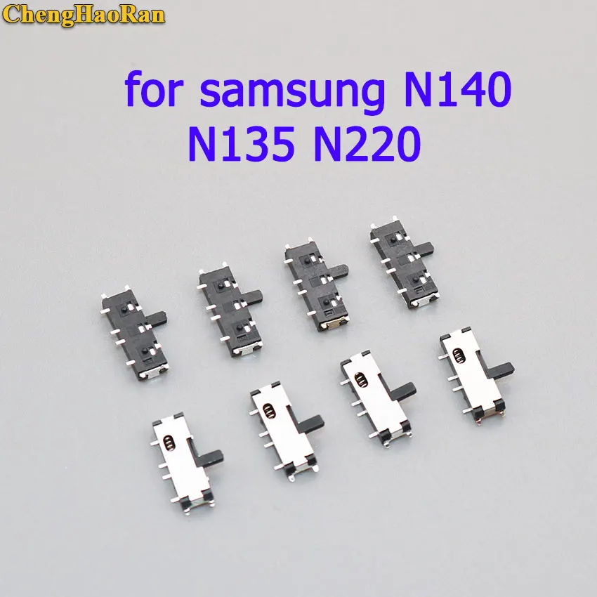 ChengHaoRan 10 шт. переключатель кнопка питания для samsung N130 N140 N145 N148 N150 слайдер N135 N210 N220