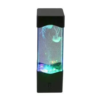 

Jellyfish Water Ball Aquarium Tank LED Lights Lamp Relax Bedside Mood Light for Home Decoration Magic Lamp Gift Drop ship 2018