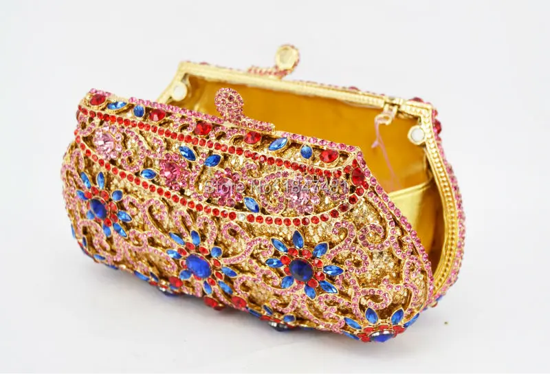 Laishangchen Luxury crystal evening bag -5