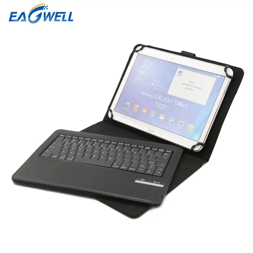Universal font b Tablet b font font b Case b font 10 inch Bluetooth Keyboard Leather