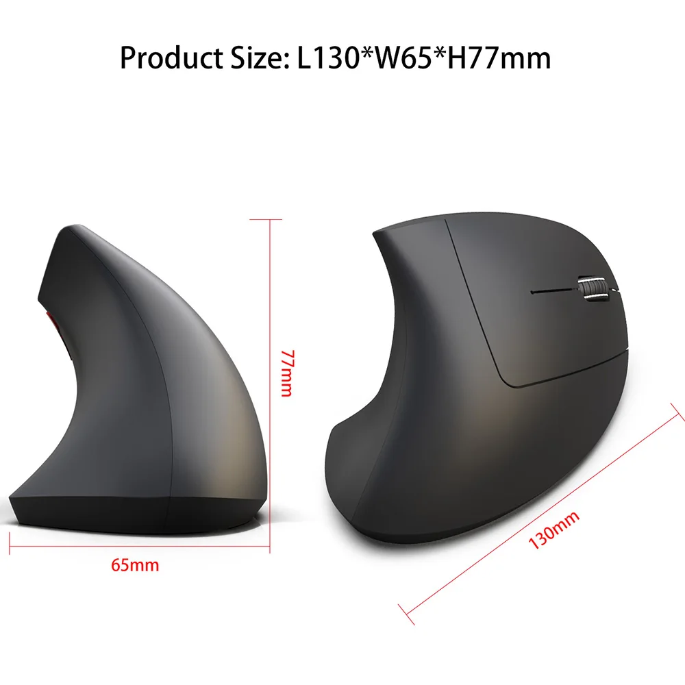Мышь Bluetooth 3 0 игровая эргономичная оптическая 2 аккумулятора AAA|Мыши| |