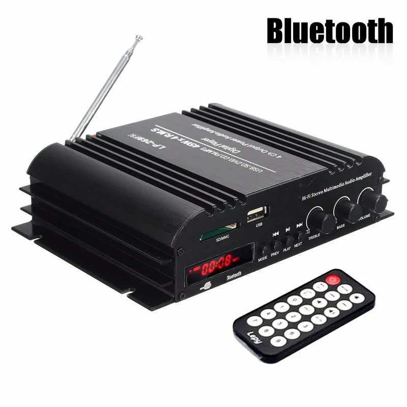 KROAK 4 Channel Audio Amplifier HiFi Stereo Wireless bluetooth