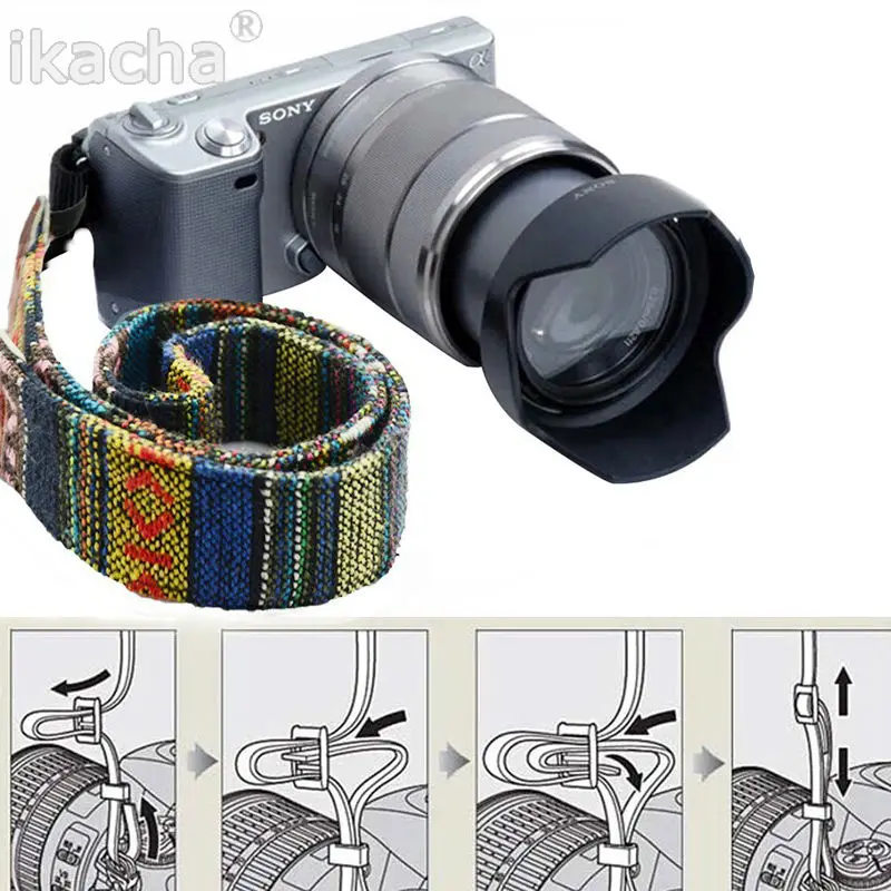 Vintage Camera Shoulder Neck Strap  (4)