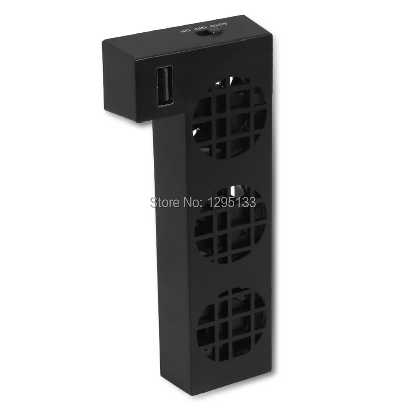 2 in 1 Vertical Stand Base with Cooling Fan for Xbox One X Console Holder andTemperature Control (2)