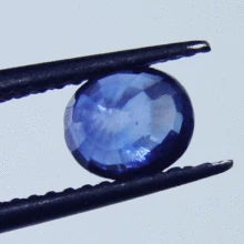 Натуральный сапфир с Шри-Ланки россыпью драгоценных камней красивый васильковый синий сапфир россыпью камень сертификат gic