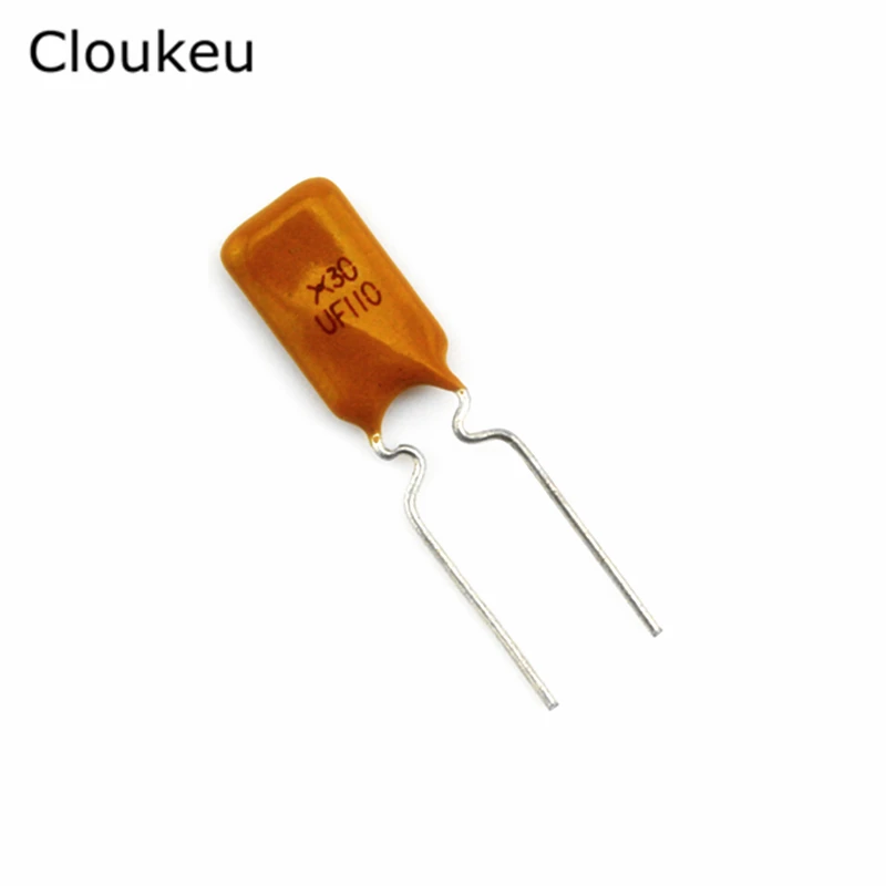 

10Pcs RUEF110 PPTC Resettable fuse 30V 1.1A 1100MA UF110