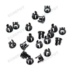 Wholesale 1000pcs 5mm Plastic LED Holder Clip Display Panel 5mm led cover black holder