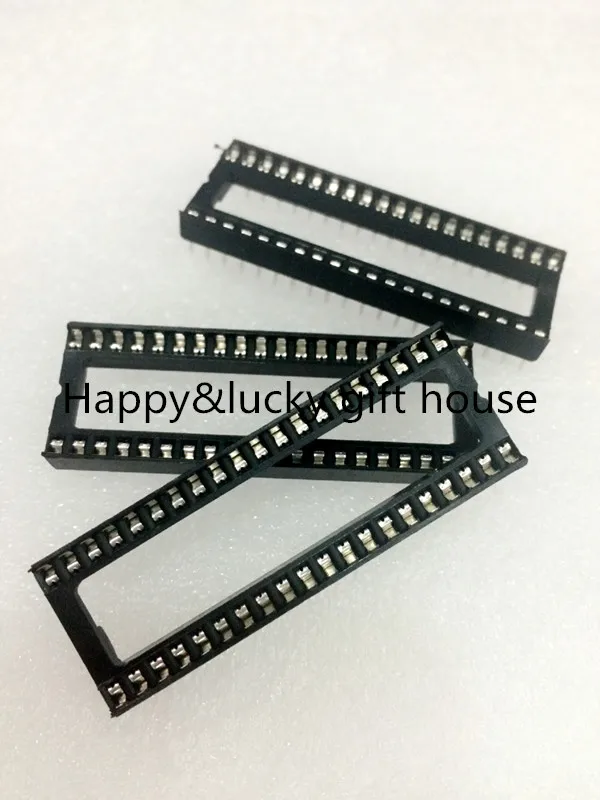 

Free shipping!hot sale!wide-body,DIP40 socket, IC Block, 40P socket, the chip base