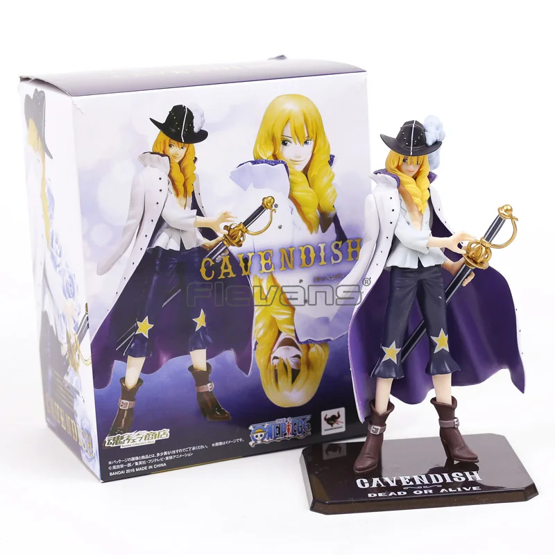 

Anime One Piece Cavendish PVC Figure Collectible Model Toy (Face can change)