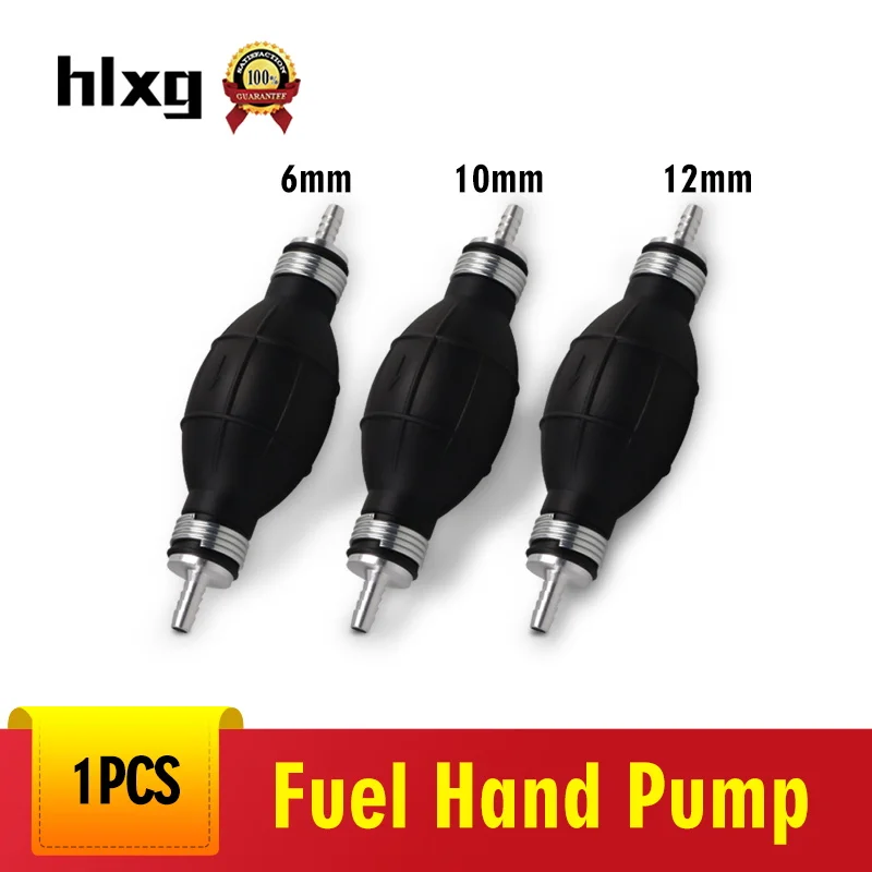 

hlxg Auto Replacement Parts 6mm 10mm 12mm Fuel Pumps Line Hand Primer Bulb Gas Petrol For Car Boat Marine Outboard