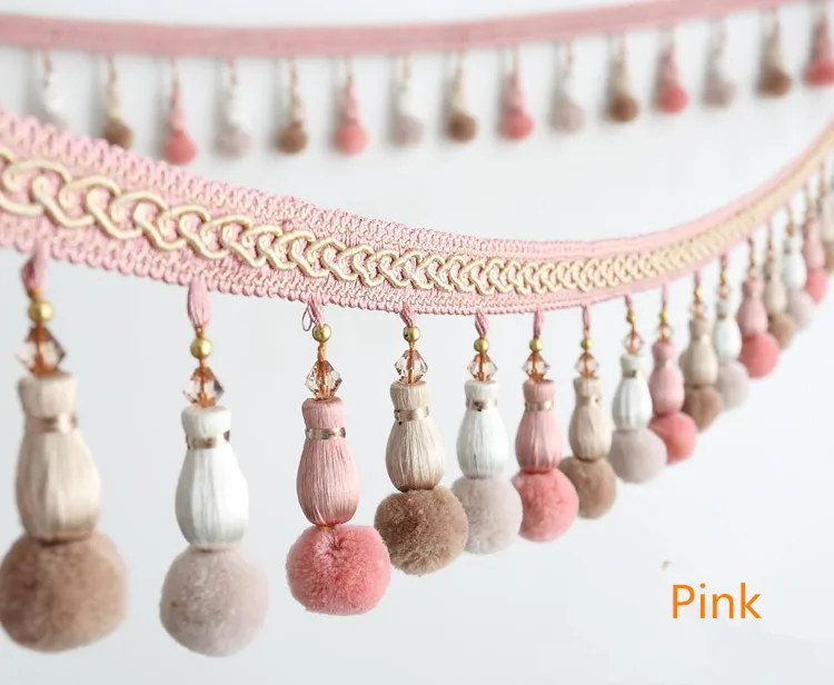 Тесьма С Помпонами Для Штор Купить