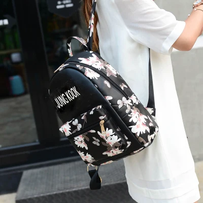 

kpop bts Bangtan Boys Korean version Personal canvas bag Stars The same paragraph student Schoolbag backpack bag for men women