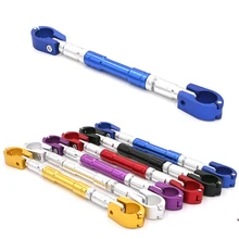 22 мм мотоцикл ручка баланса черный синий красный золотой серебряный Регулируемый 28-32 см мотоцикл Винтаж прямые бары мотор ручка бар