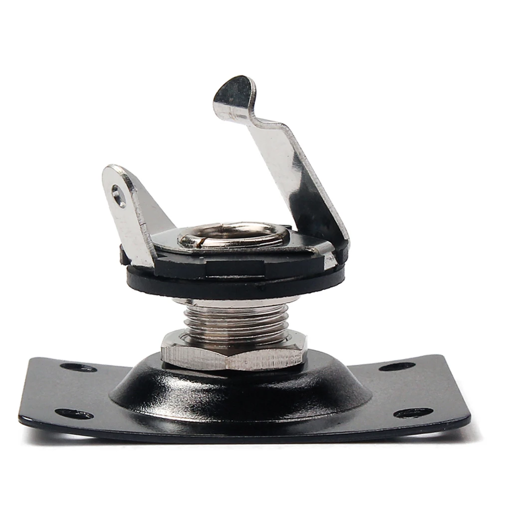1/4'' 6.35mm Guitar Output Input Jack Plate with Neck Plate for Fender  Tele LP SG  Strat Tele Guitar