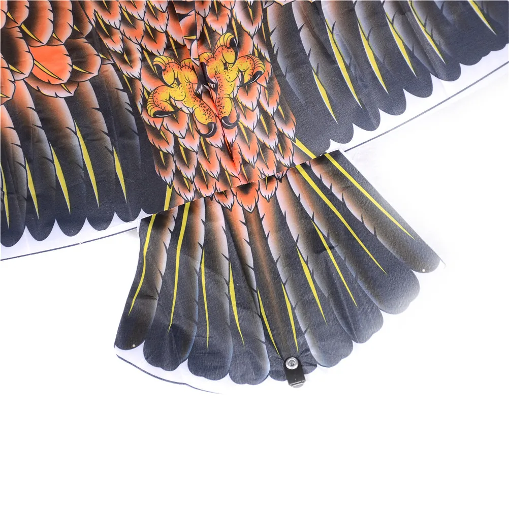 1 шт. Большой Летающий плоский Орел Птица воздушный змей для детей летающие воздушные змеи в форме птиц ветрозащитные уличные игрушки садовая скатерть Орел воздушный змей случайный цвет