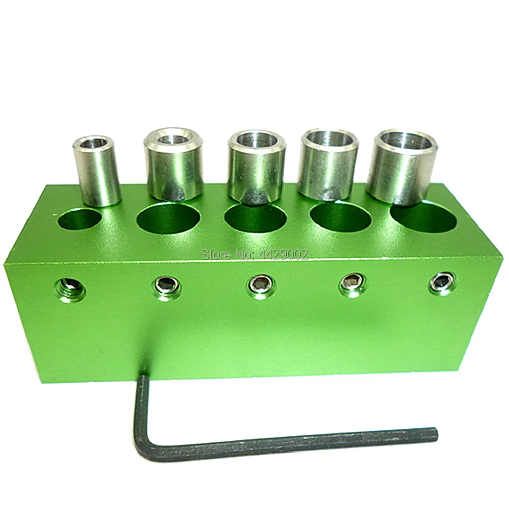 

Drilling Right Angle Hand Drill Guide Woodworking Drill Angle Guide Pocket Hole Jig Kit 5mm 6mm 8mm 9mm 10mm Depth Collar Wrench