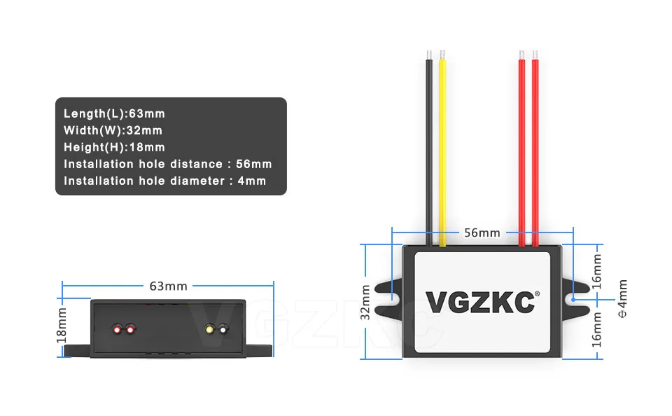 60 W 12 V-12 V AC DC Мощность конвертер 10-20 V постоянного тока до работающего на постоянном токе 12 В в переменное Напряжение модуль