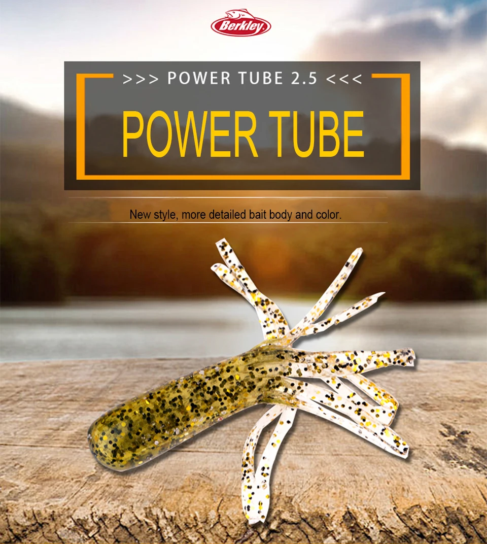 Berkley power Bait power Tube 2.5in 6 см " 10ct/лот червь Приманка Мягкая рыболовная приманка искусственная приманка для соленой воды Sandworm рыболовная приманка