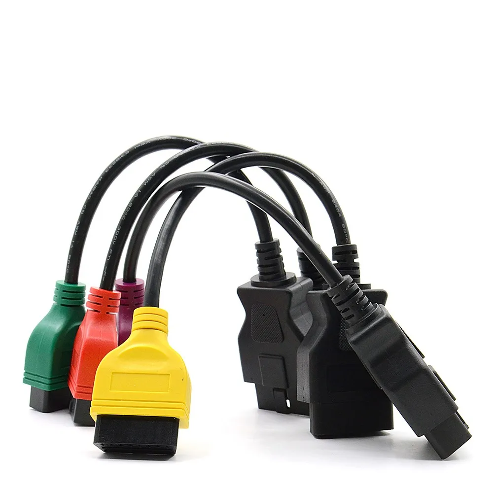 Prix pour 4 PCS/lot mewest OBD2 Connecteur De Diagnostic Câble Pour Fiat ECU Scan r Fiat 500 Punto Lancia Prix pour 4 PCS/lot mewest OBD2 Connecteur De Diagnostic Câble Pour Fiat ECU Scan r Fiat 500 Punto Lancia