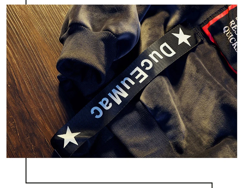 Harajuku Hoodie Street Hip Hop High Fashion Rock   (22)
