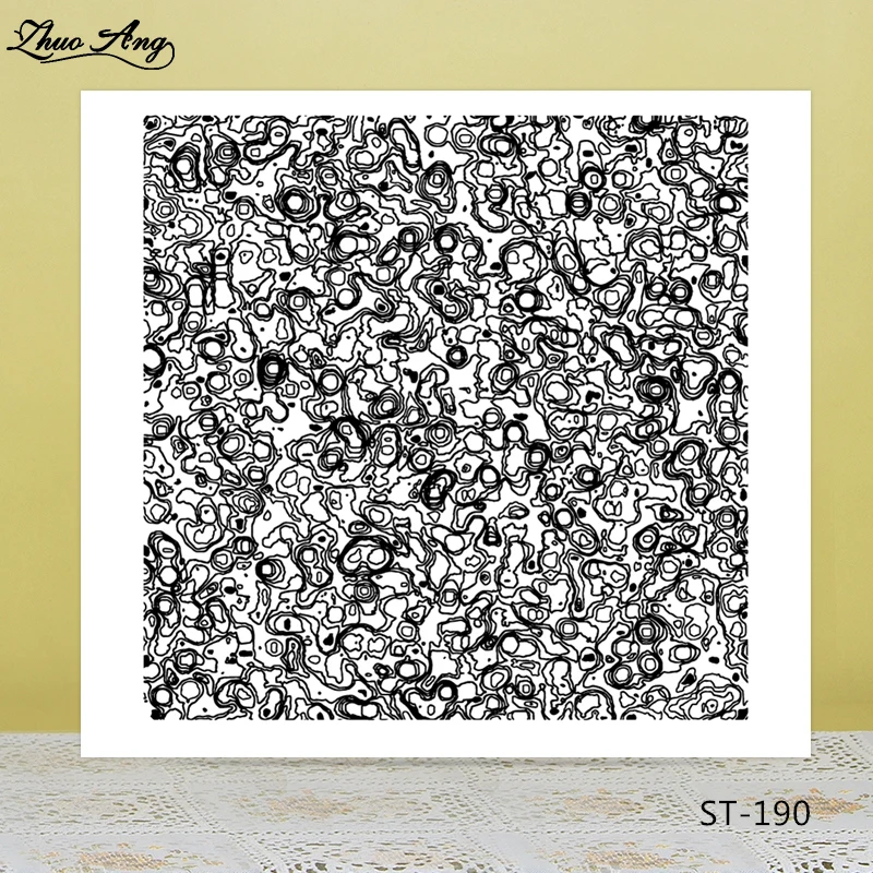 

Irregular shape silicone Stamp for DIY Scrapbooking/Photo Album Decorative Card Making Clear Stamps Supplies