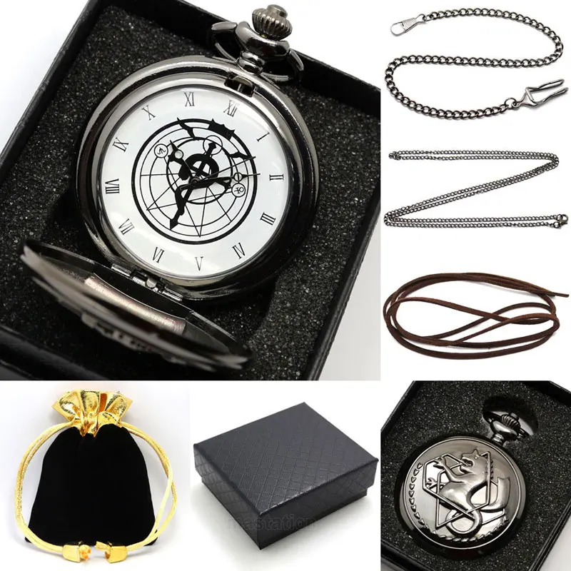 Винтажные металлические карманные часы Alchemist подарочные наборы Мультяшные