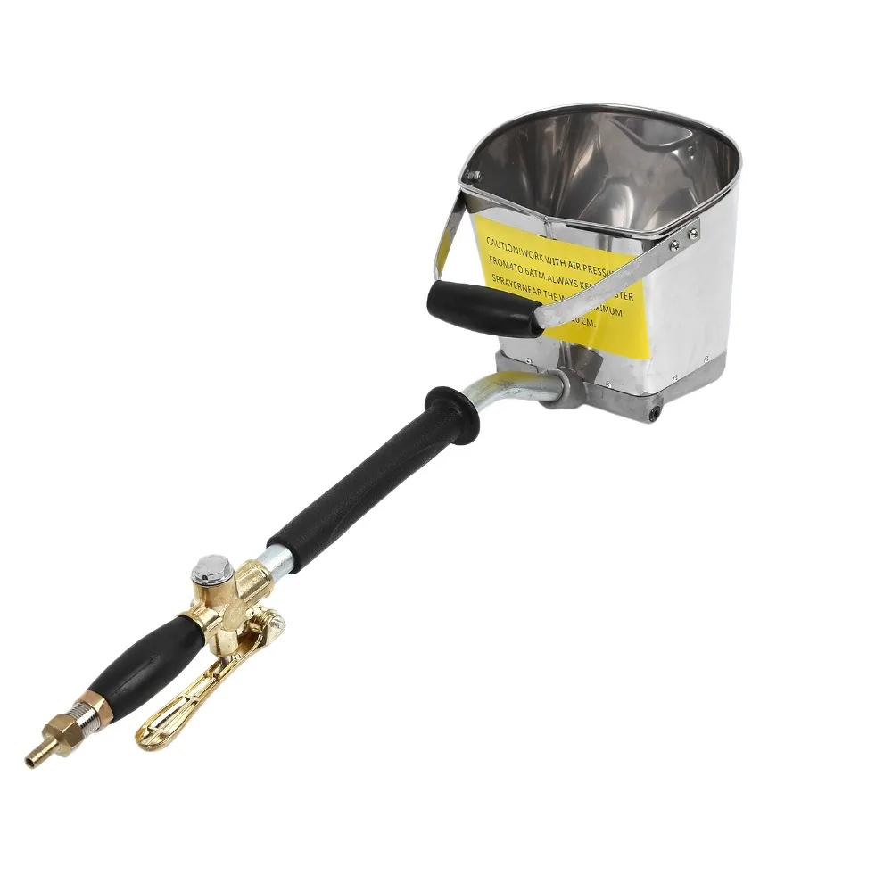 

Fast Delivery Mortar Sprayer Wall Mortar Gun,Stucco shovel,Hopper Ladle, Cement Spray Gun,Air Stucco sprayer, Plaster Hopper Gun