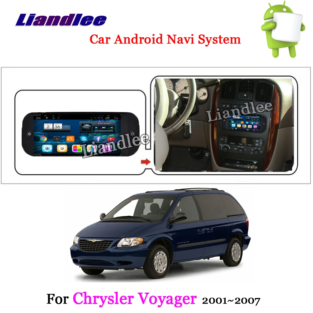 Автомобильный Android мультимедиа Системы для Jeep Grand Cherokee Chrysler Voyager 2001~ 2005 2006 2007 gps навигации Экран Дисплей ТВ Радио Аудио Видео Стерео