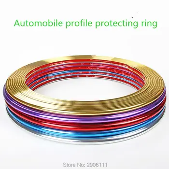 

8m car-styling upgrade plating contour decorative adhesive paste accessories for mazda 3 6 2 5 CX-5 CX-7 CX-3 323 ATENZA Axela