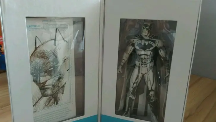  Hot Sale DC Comics Jim Lee Sketch Blueline Pencil Classic Super Hero Batman Action Figure SDCC 2015