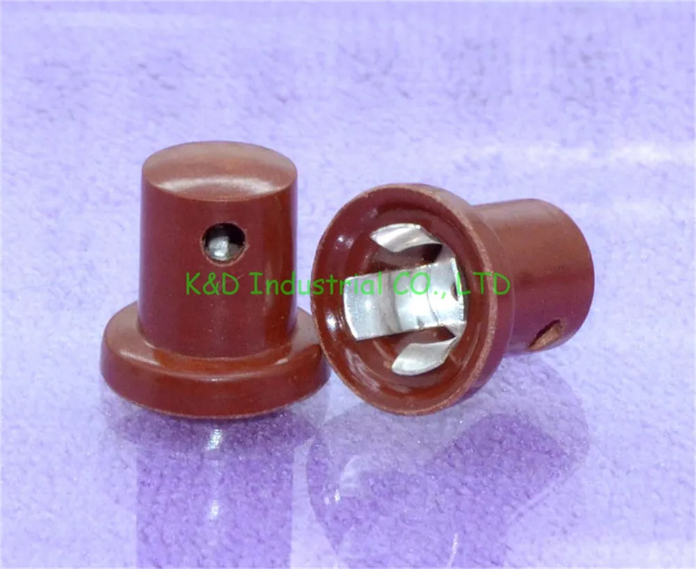 

1pc Red Bakelite Vacuum Tube Anode Caps for EF37 6J7 Audio Valve Base Amps Socket