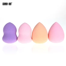 4 шт. тыква форма капли Макияж Мини Губка слоеного смешанный набор тональный порошок крем смешивание мягкое лицо нос косметический инструмент