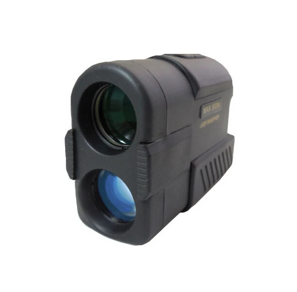 Black 500M Waterproof Laser font b Rangefinder b font Hunting scope Laser Distance with Meter Speed