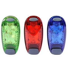 Reflective Gear Nighttime Cycling LED Bicycle Part Safety Cycling Light Multifunction Bicycle LED Lights Clip On Running Lights