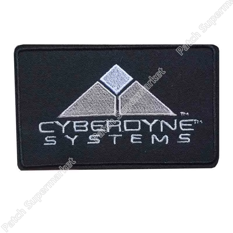 

3" Terminator Cyberdyne Systems TV MOVIE Series Uniform punk rockabilly applique sew on/ iron on patch for clothes