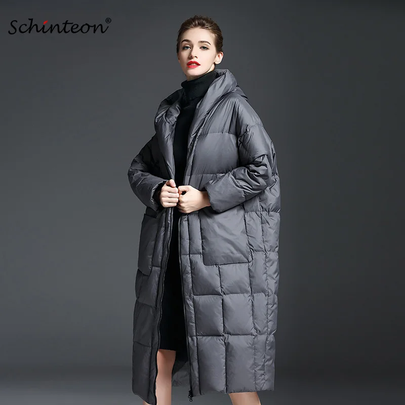 Bas Expédition grey Le Mode La Black Outwear Taille Manteaux Style D'hiver Degrés Chaud Rapide Vêtement Plus 30 Vers 2018 Femmes Européen De Veste 4XBwZqxHYn