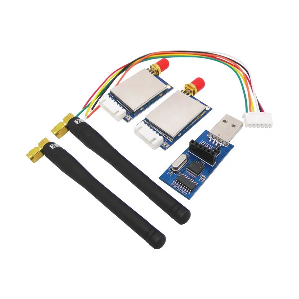 G-NiceRF 2PCS SV612 RS485 915 100mW si4432 gfsk-433 Wireless Transmitter Receiver RF Module