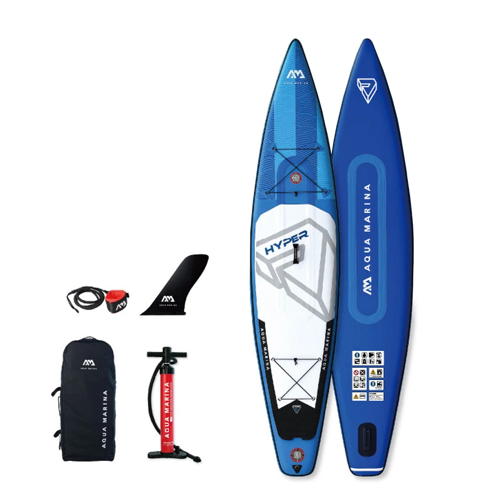 

HYPER - 3.5m / 15cm Inflatable Sand Up SUP Paddle Touring Board with Carry Backpack / Air Pump / Fin / Safety Rope