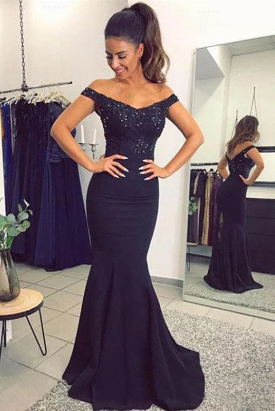 cheap navy prom dresses