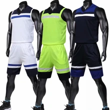 Мужские баскетбольные униформы, мужские спортивные костюмы, быстросохнущие на заказ, мужские недорогие баскетбольные костюмы для колледжа