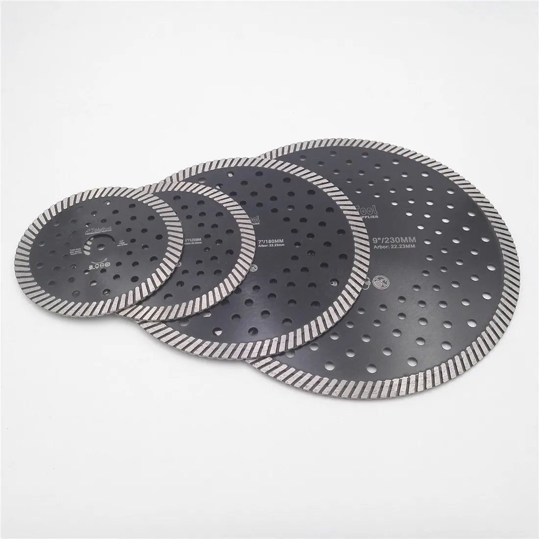 DIATOOL Diamond Hot Pressed Superthin Diamond Turbo Blade for Cutting Granite Marble Concrete Masonry