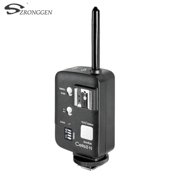 

Godox Cell Wireless Sync Speed 1/8000s Multi-Function Flash Trigger High-Speed All-in-One Transceiver for Nikon Camera DSLR