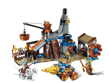 

Enlighten 2314 War of Glory Castle Knights blacksmith's shop Building Blocks 368pcs Educational Bricks Toys Gift for children