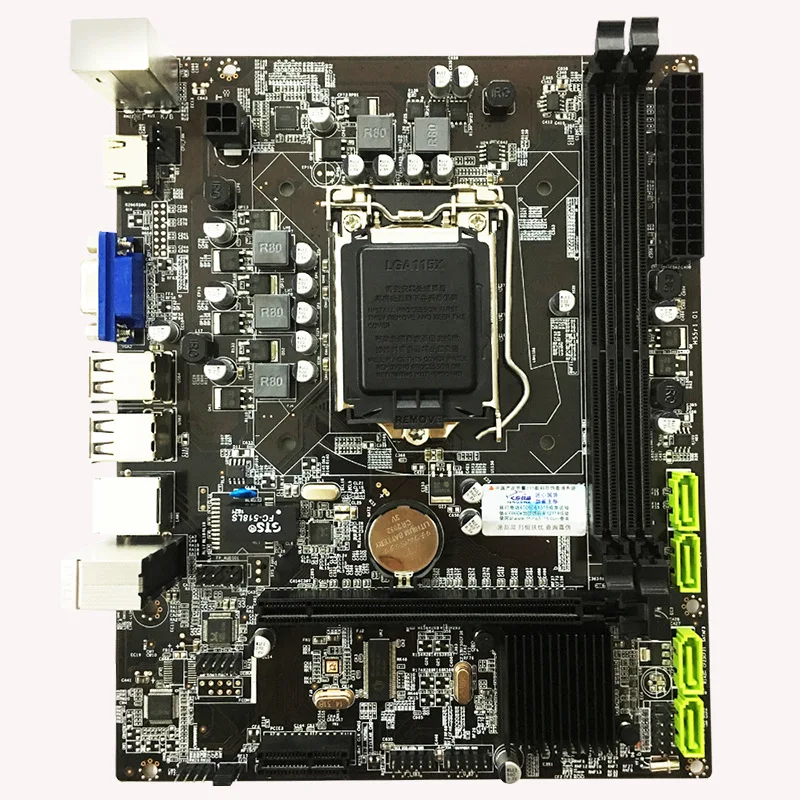 Intel H55 чипсет LGA1156 материнская плата DDR3 Dual SATA2.0 USB 2 0 LGA 1156 | Компьютеры и офис
