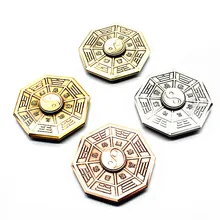 Новые снижающие давление игрушки-антистресс сплав металлический ручной Спиннер спиннинг Топ mkd2 игрушки для детей Tai Chi таблоидная карта