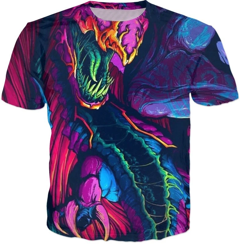 Summer Crewneck 3D Full Printed Tee Hyper Beast Harajuku T-Shirt Women  Casual Style Outfits Fashion Clothing Tops Shirts _ - AliExpress Mobile