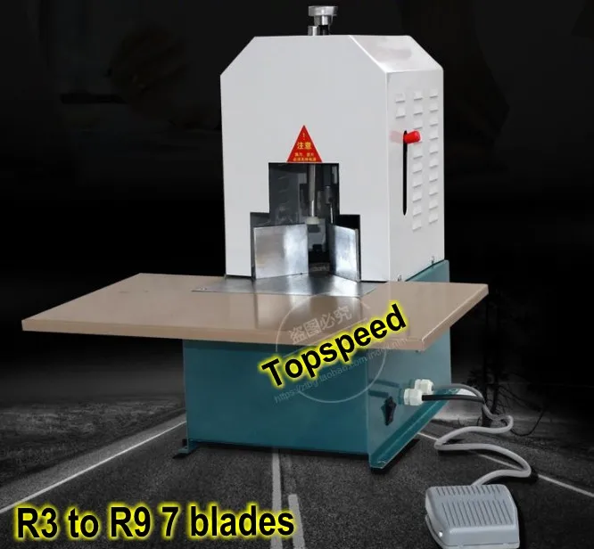 Large Electric Stack Paper Corner Cutter Rounder Machine R3 to R9 7