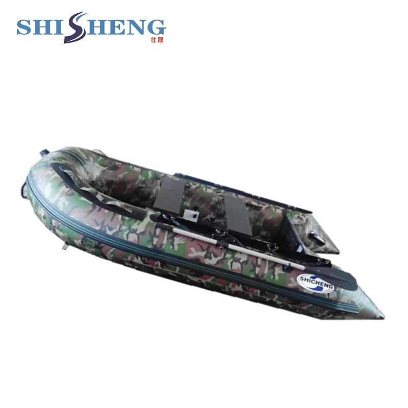 Military Camouflage 340 Inflatable Boats/Camouflage PVC Korean Rubber Boatsin Rowing Boats from