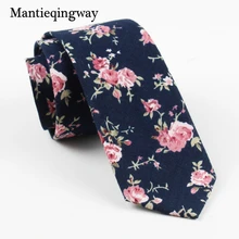 Mantieqingway высококачественный хлопковый цветочный галстук-бабочка для мужчин Gravatas Slim Corbatas платье с поясом модные галстуки свадебные галстуки
